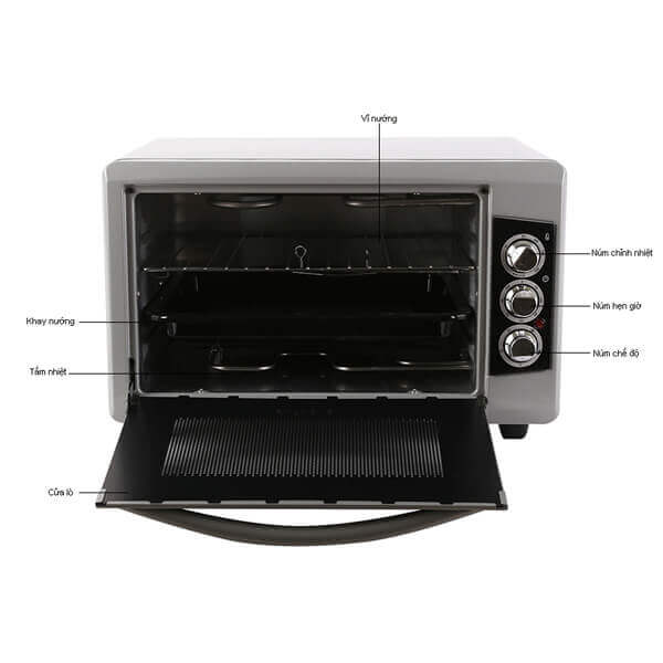 Lò nướng ASEL AF-5123 (40L) 4 Lò nướng ASEL AF-5123 (40L)
