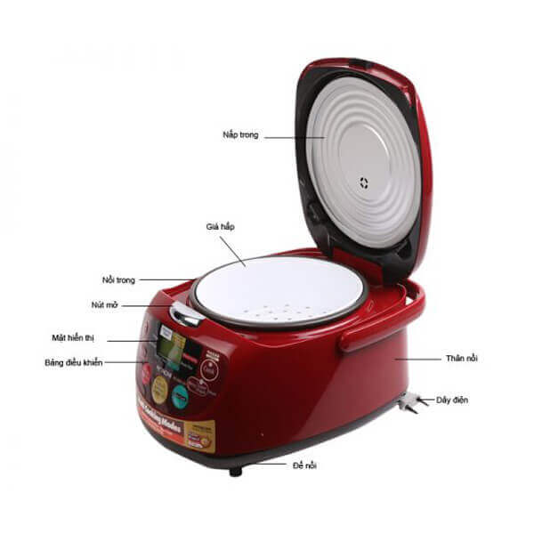 Nồi cơm điện Hitachi RZ-XMC18Y (DRE) 4 Nồi cơm điện Hitachi RZ-XMC18Y (DRE)